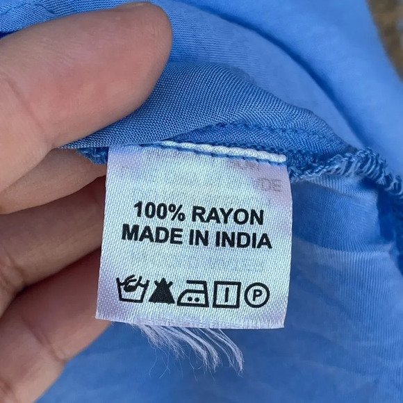 MELISSA ODABASH Melissa Odabash Embroidered Peasant Top large - Picture 6 of 9